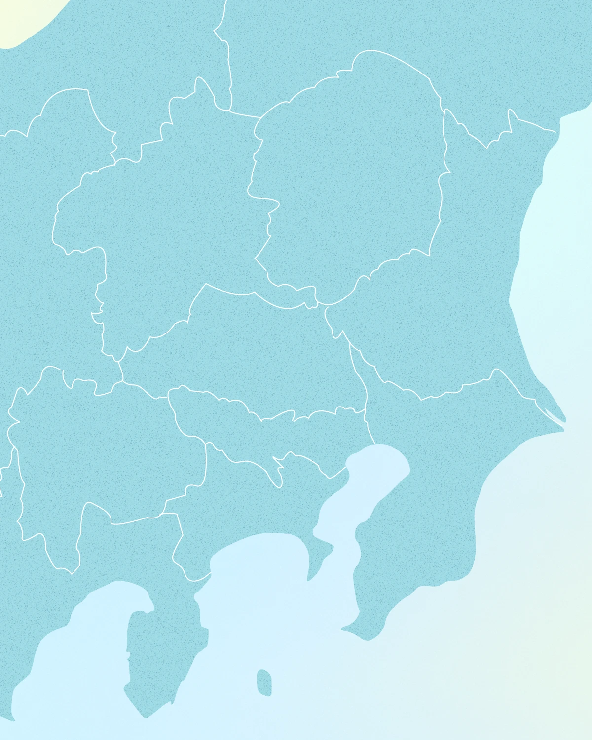 関東の地図